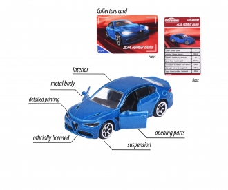 Premium Cars Alfa Romeo Giulia, blue