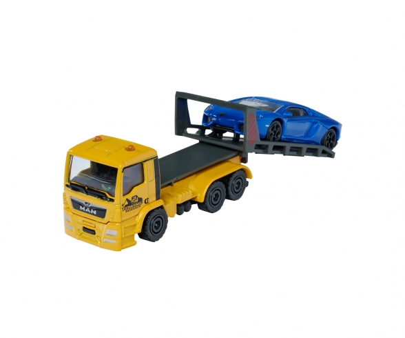 MAN TGS Tow Truck with Lamborghini Aventador MAN TGS Tow Truck with Lamborghini Aventador