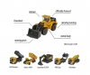 Volvo Construction 3 Pieces Set, 2-asst. Volvo Construction 3 Pieces Set, 2-asst.