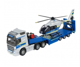 Volvo Truck +  Airbus Police Helicopter