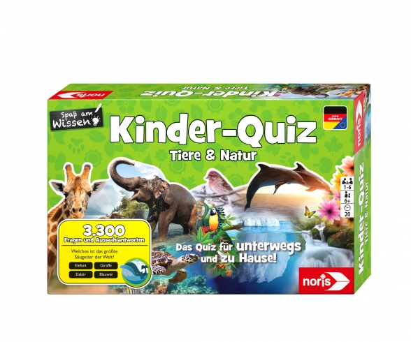 Buy Kids quiz - animals & nature online | Noris Spiele