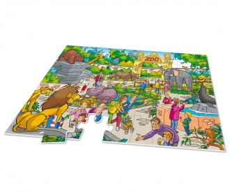 XXL Puzzle Zoo 2 in 1 incl. Game