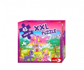 XXL Puzzle Prinzessin im Zauberwald