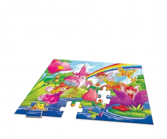 big-sized jigsaw puzzle fairy land 45 p.