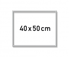 Alurahmen 40 x 50 cm – Silber matt