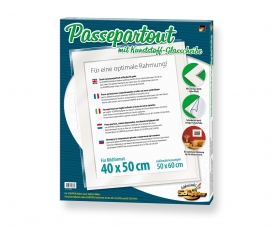 Passepartout cardboard for paintings sized 40 x 50 cm Passepartout cardboard for paintings sized 40 x 50 cm