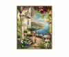 Palazzo with Sea View - painting by numbers Palazzo with Sea View - painting by numbers