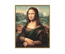 Mona Lisa Malen nach Zahlen