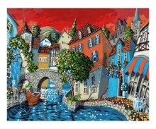 The European Melody - based on Miguel Freitas - painting by numbers