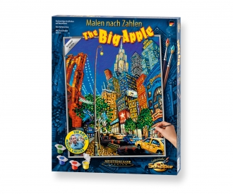 The Big Apple - based on Miguel Freitas - painting by numbers