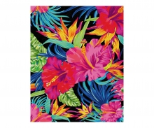 Exotic flower dreams - painting by numbers
