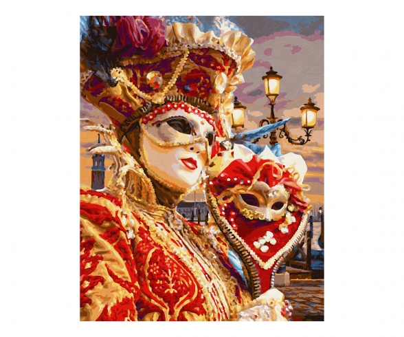 Le carnaval de Venise - peinture par numéros