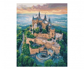 Hohenzollern Castle - painting by numbers
