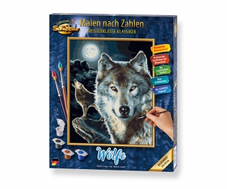 Wolfes - painting by numbers