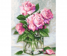 Roses for you - painting by numbers