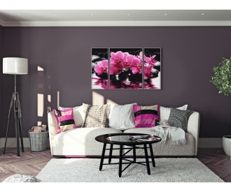 Orchids - painting by numbers