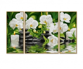 Set Canvas Schipper Triptychon 150x105cm mehr als 150 Modelle Das Bild 