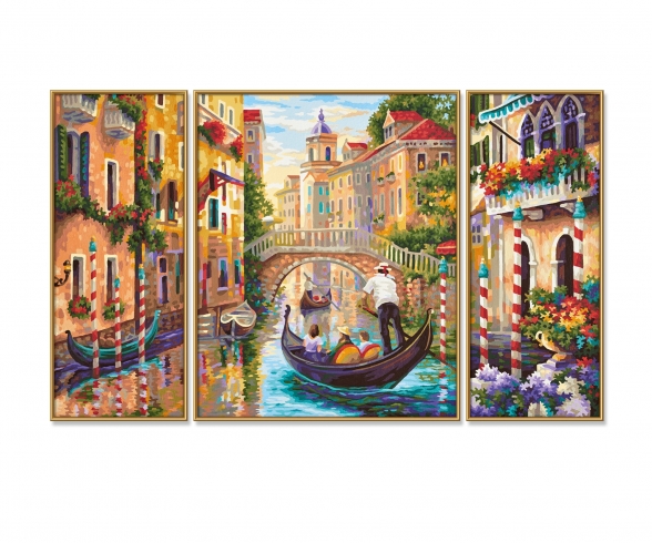 Venice - The city in the lagoon - painting by numbers Venice - The city in the lagoon - painting by numbers