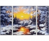 A winter dream - painting by numbers