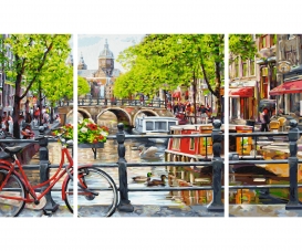 Amsterdam - peinture par numéros