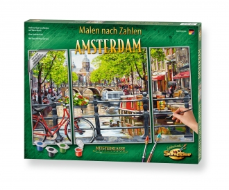 Amsterdam - painting by numbers