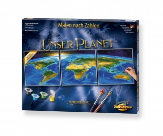 Our planet - painting by numbers