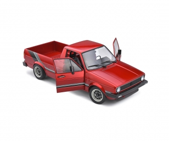 1:18 VW Caddy MK1 red CUSTOM