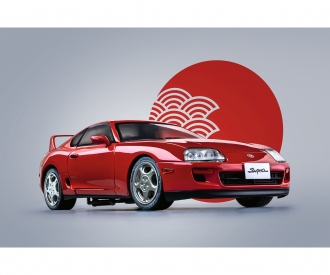 1:18 Toyota Supra red