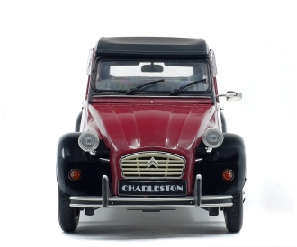 1:18 Citroën 2CV6 Charleston, darkred/black