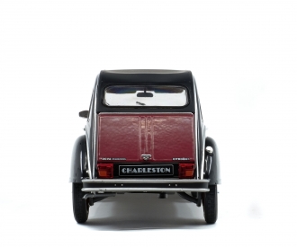 1:18 Citroën 2CV6 Charleston, darkred/black