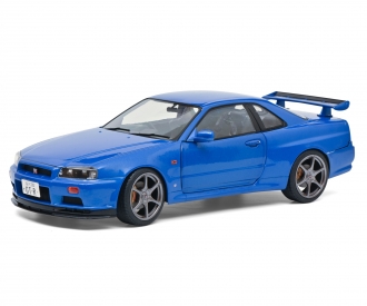 1:18 Nissan R34 GTR blue