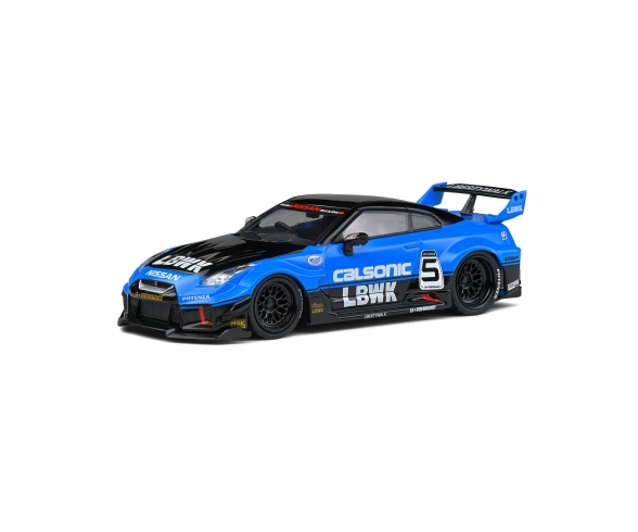 1:43 Nissan GTR-R (R35) blau