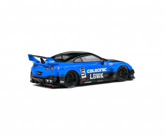 1:43 Nissan GTR-R (R35) blau