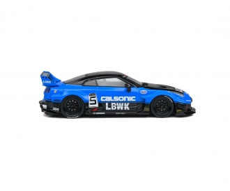 1:43 Nissan GTR-R (R35) blue