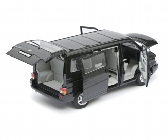 VW T4 bus Caravelle black1:18