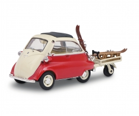 BMW Isetta Anhänger+Ski 1:43 BMW Isetta Anhänger+Ski 1:43