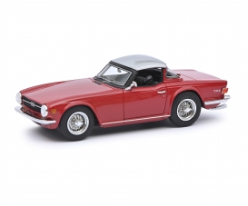 Triumph TR6 winered 1:43