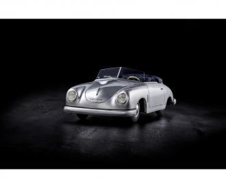 Porsche 356 Gmünd silber 1:43
