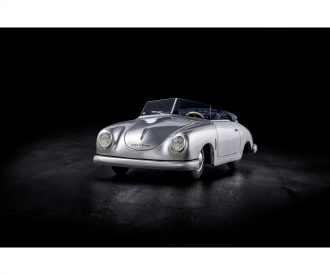 Porsche 356 Gmünd silver 1:43
