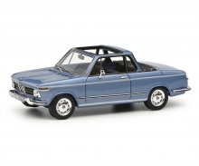 BMW 2002 cabrio blue 1:43