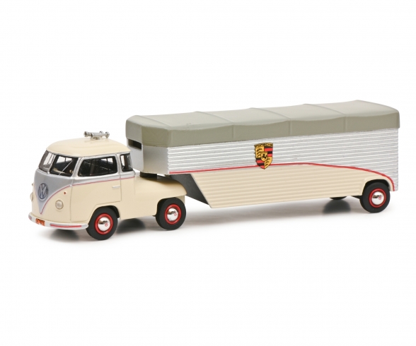 VW T1 C.Motors beige/silv.1:64