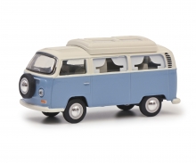 VW T2 bus blue/white 1:64