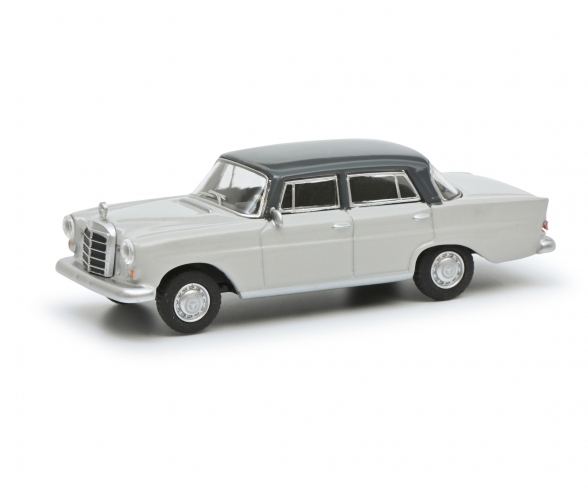 Mercedes-Benz 200 D fintail lightgrey 1:64