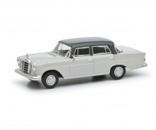 Mercedes-Benz 200 D Heckflosse hellgrau 1:64