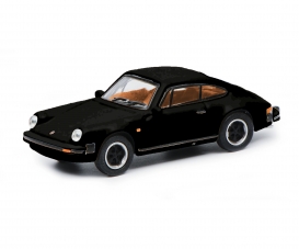 Porsche 911 3.2, black 1:87