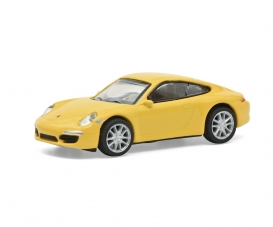 Porsche 911 Carrera S gelb 1:87