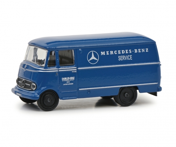 MB L319 Kasten blau 1:87
