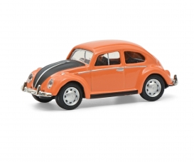 VW Beetle orange/black 1:87