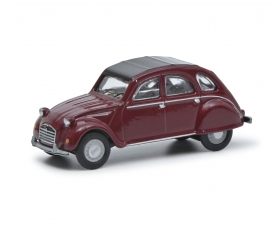 Citroën 2 CV red 1:87