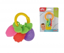 ABC Key Ring Rattle, 2-ass.